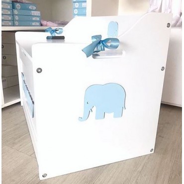 Elephant Personalised Toy Box